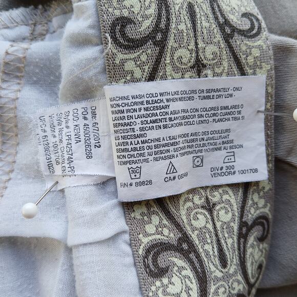 Gloria Vanderbilt Charlene Khaki Chinos 18W avg flat front high rise straight - Picture 10 of 15